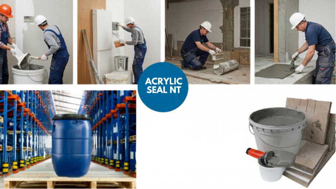 Vai trò của Keo Acrylic trong công nghiệp - Ngành sơn và xây dựng